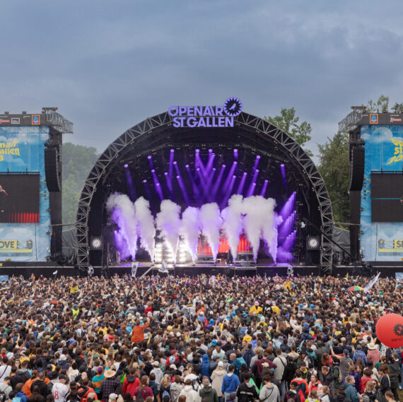 Produktionsbude Openair St.Gallen OASG